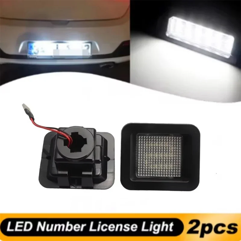

2PC Number LED License Lamps for Ford F-150 Raptor 2015-NOW LED License Plate Light Lamp Assembly Replacement Car Accessories