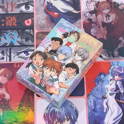 NEON GENESIS EVANGELION, EVA Ayanami Rei men and women anime cartoon high-definition laser cosplay card card postcard gift