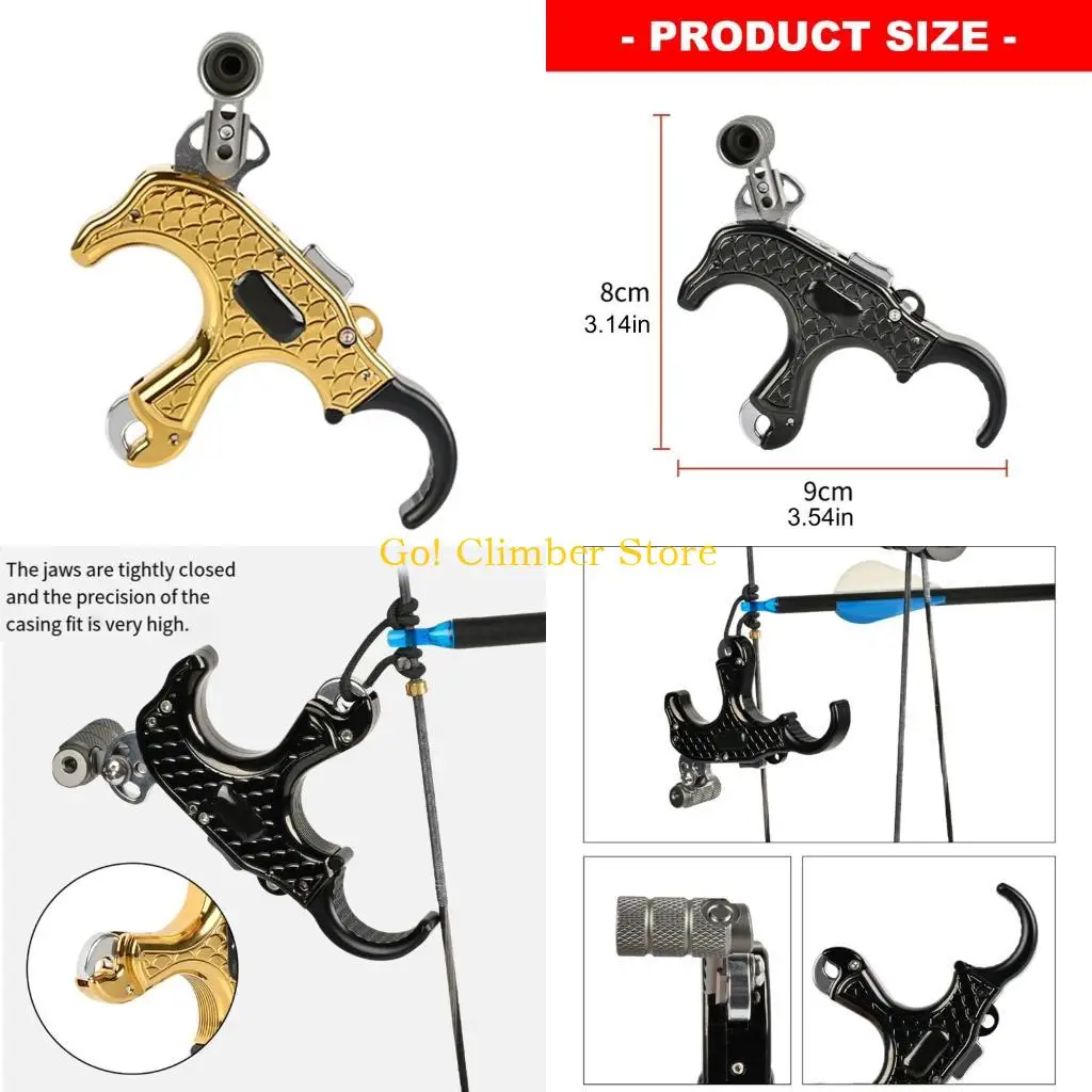 Q84C Compound Bows Aid Releaser with Wrist Adjustment Tool Archerys Releaser
