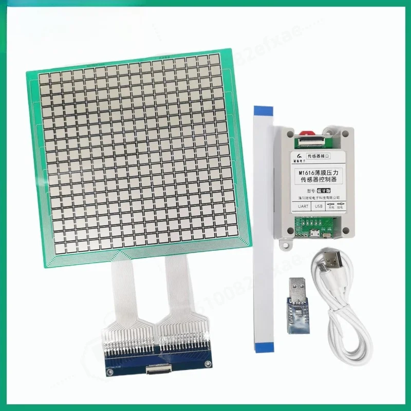 Flexible Thin‑Film Pressure Sensor M1616 Piezoresistive Array FSR Multi‑Point Sensing for Posture Detection Force Sensing Module