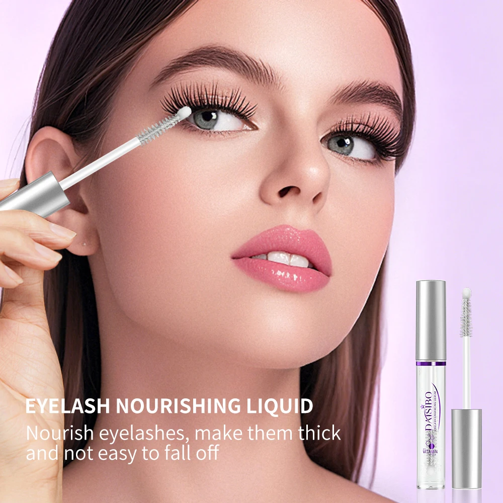 2PCS-DAISIBO EYELASH SERUM Essência para melhorar cílios e sobrancelhas, ingredientes naturais, hidratação profunda