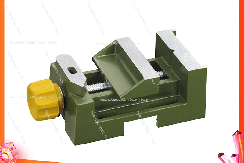 Mini Milling Machine Fixture Small Vise Multifunctional Work Vise Flat Mouth Clamp Small Vise