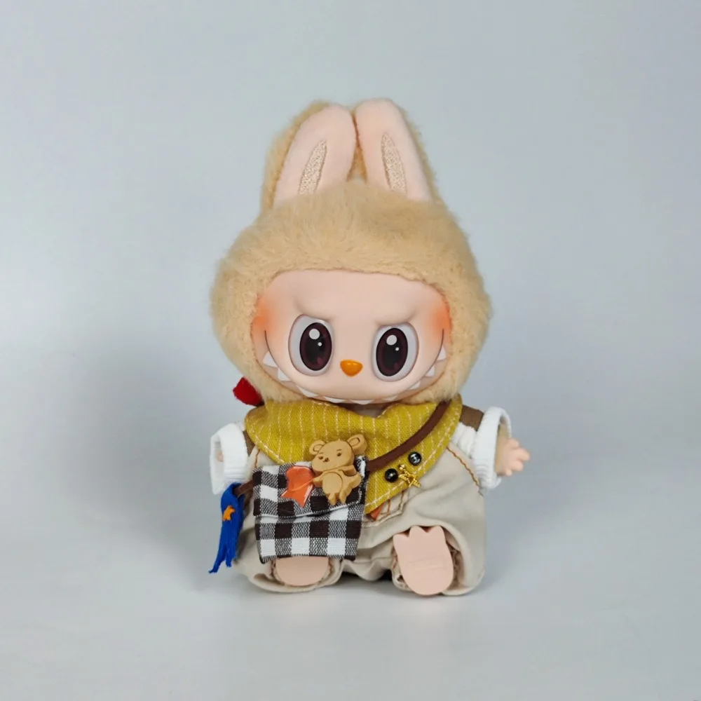 

17 см кукла Лабу V1 V2 подвесные аксессуары виниловая кукла Лабу наряд сменная одежда плюшевая игрушка детская одежда идеальный милый подарок