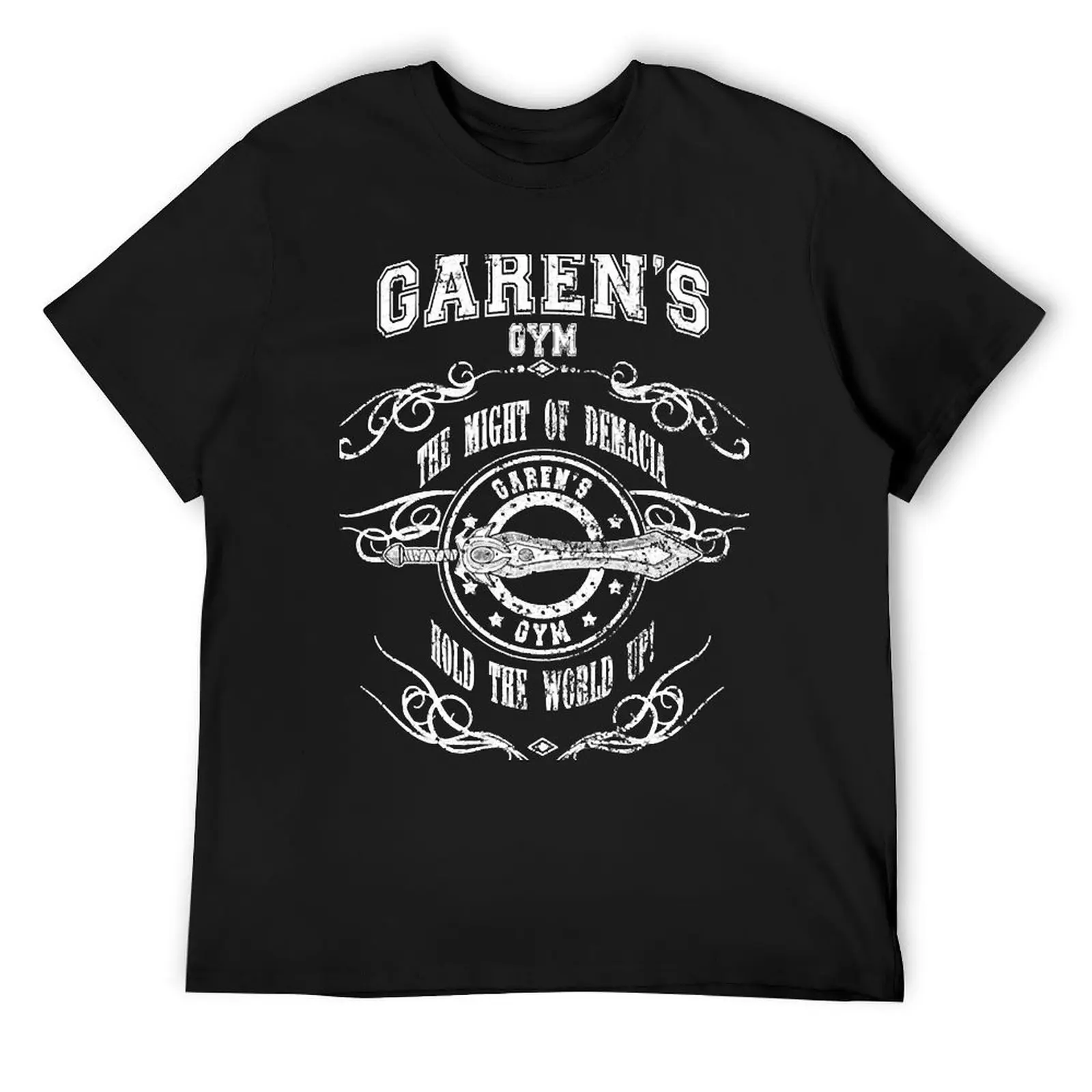

Garens Gym. T-Shirt hippie clothes shirts graphic tee customs oversized t shirts for men