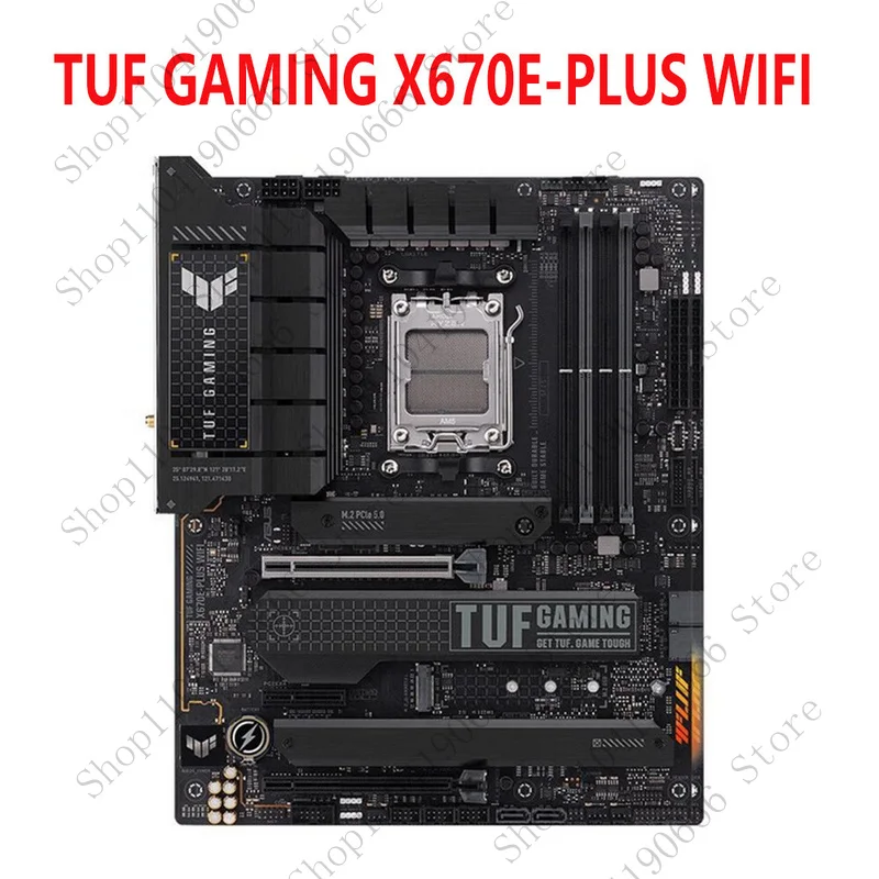 QQ For ASUS TUF GAMING X670E-PLUS WIFI Desktop Motherboard AMD X670 AM5 DDR5 ATX.
