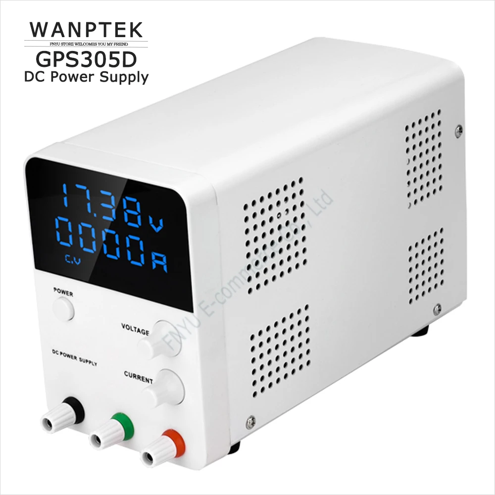 

Wanptek GPS305D High-Precision Adjustable Digital Display Regulated Power Supply 30V5A Computer Repair Laboratory power supply