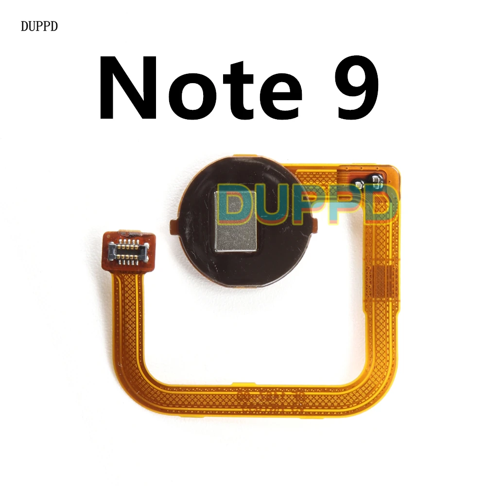 Fingerprint Sensor Touch ID Scanner Home Return Key Menu Button Flex Cable For Xiaomi Redmi Note 9 Note9
