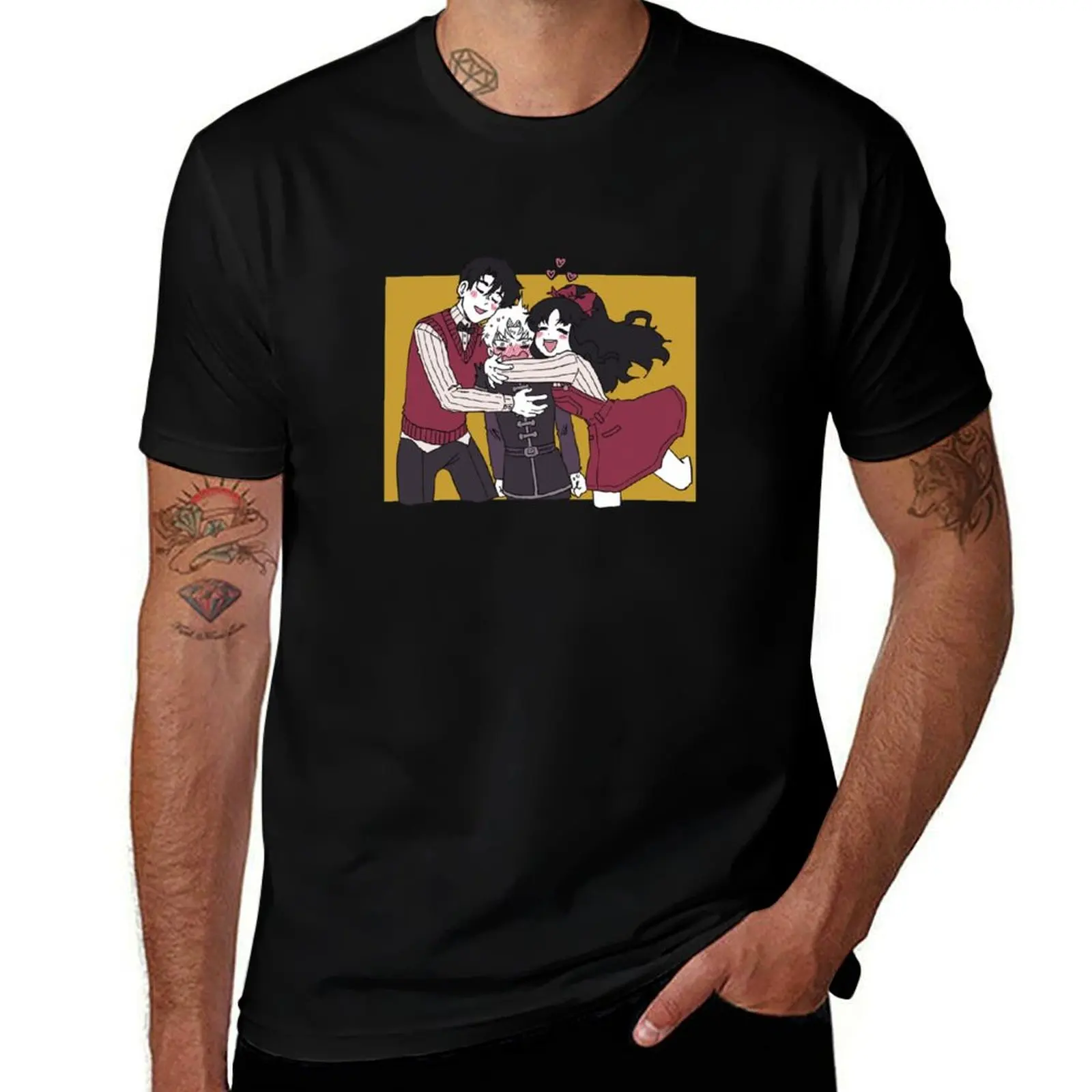Wytte Siblings Love T-Shirt Work Utility Casual Tee Shirt T-Shirt