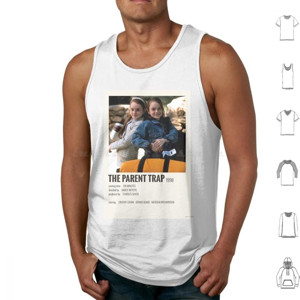 

The Parent Trap Tank Tops Print Cotton The Parent Trap Nancy Meyers Lindsey Lohan Dennis Quaid Natasha Richardson Twins