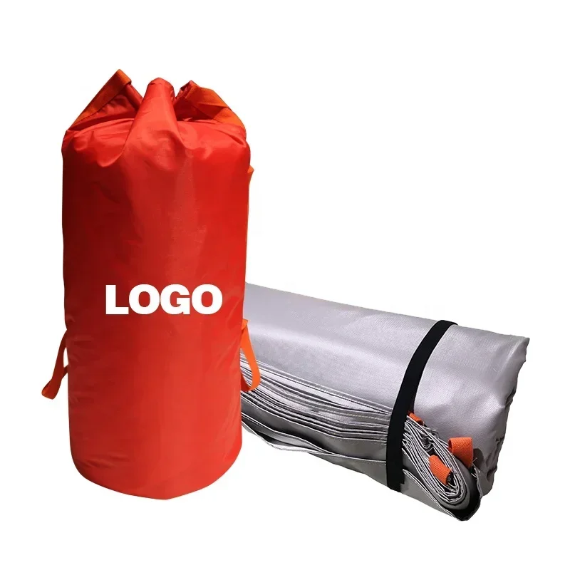 6m*8m fire resistant insulation fiberglass emergency fireproof fire blanket for car Vehicles