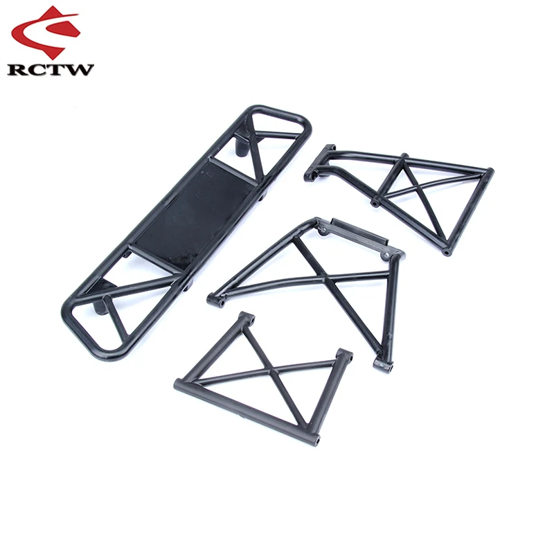 Plastic Front or Rear Bumper Kit for 1/5 Rc Car Losi 5ive T ROFUN ROVAN LT King Motor X2 Truck Spare Toys Parts