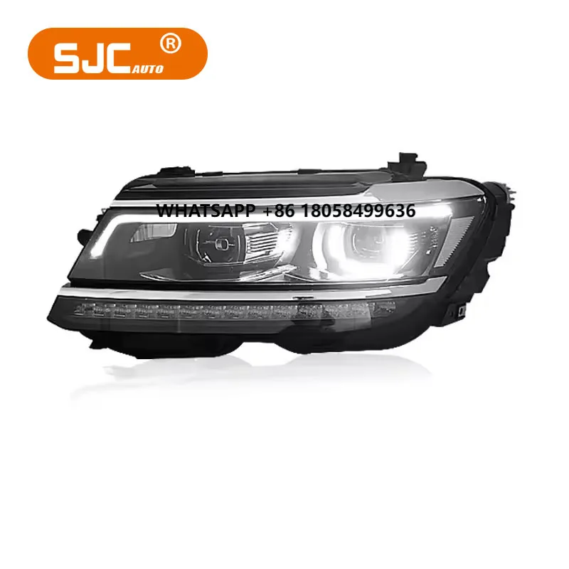 

SJC Auto Assembly for Volkswagn Tiguan 2017-2021 Headlight Plug and Play Front Light LED Turn Light and Brake Car Light for VW