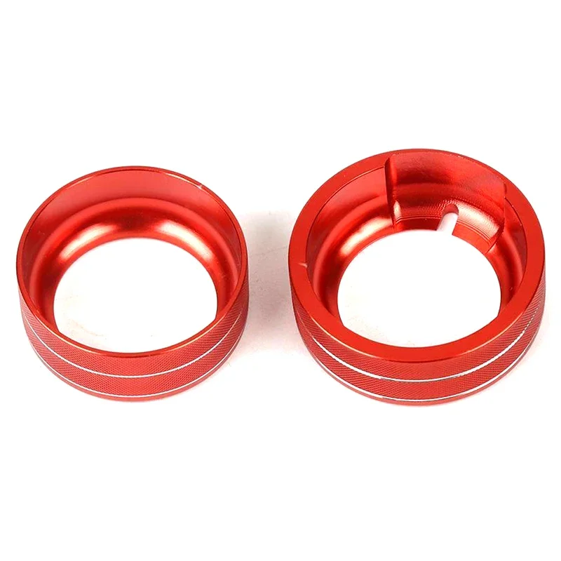 Terrain Mode Knob Decorative Cover Ring for Toyota 4runner 2010-2021 Car Sticker Trim Aluminum Alloy Interior Accessories