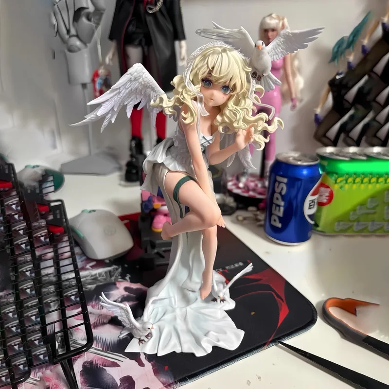 أنيمي ليتل الملاك ارييل فتاة عمل نموذج لجسم الرسوم المتحركة الطرفية اللعب تحصيل نموذج مفاجأة يعرض في الأوراق المالية