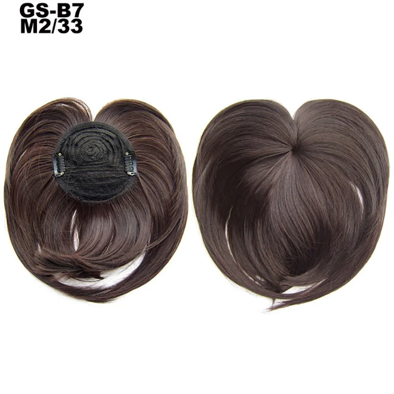 Zolin Synthetic Clip-In Hair Bangs Extension