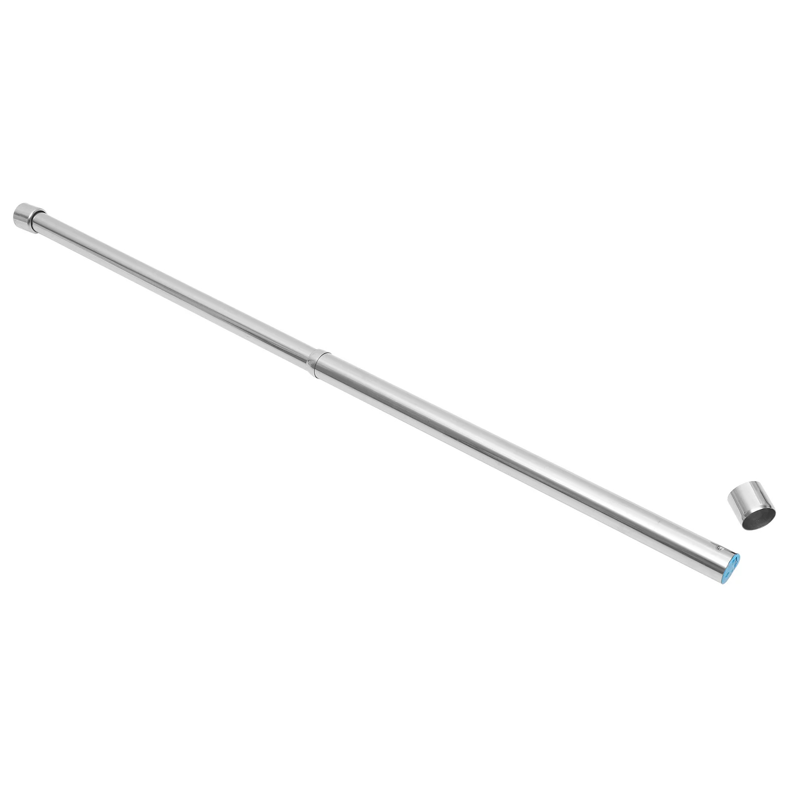 

Thickened Adjustable Stainless Steel Closet Rod Heavy Duty Clothes Rail Wardrobe Closet Cabinet Hanging Bar Organizer