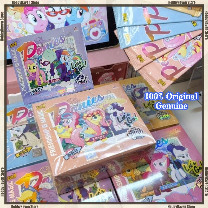 

In Stock Card Game My Little Pony Friendship Eternal Card Fun Pack Full Series 123456 Official Genuine Card Collection Gift