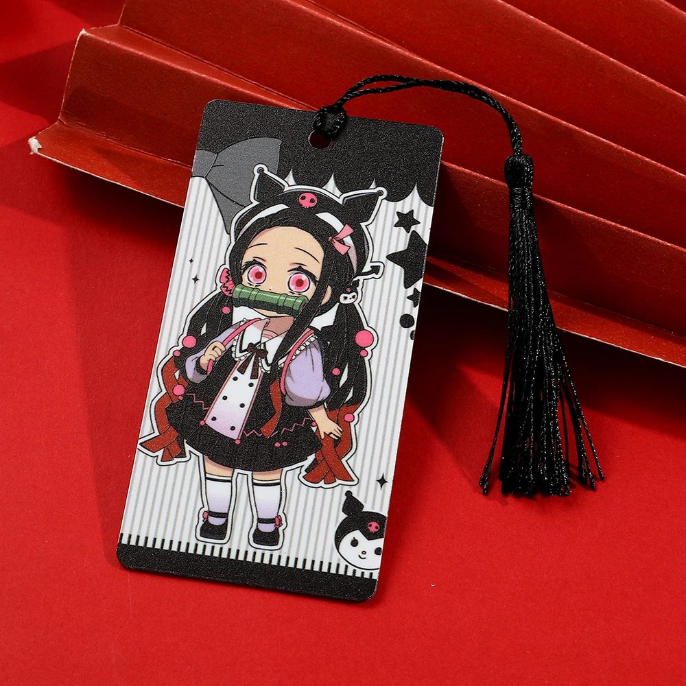 Sanrio Book Mark Cute Acrylic Bookmarks for Anime Cartoon Fans Collection Perfect Reading Marker Stationery for Book Lovers