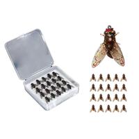 20PCS Bionic Fly Fishing Bait 2024 New Fly Hook Soft Bait Add Fish Attractant Fishing Gear For Salmon, Trout Fishing Accessori