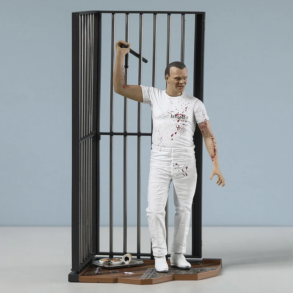 NECA هانيبال ليكتر صمت الحملان مجموعة شخصيات الحركة لعبة الرعب