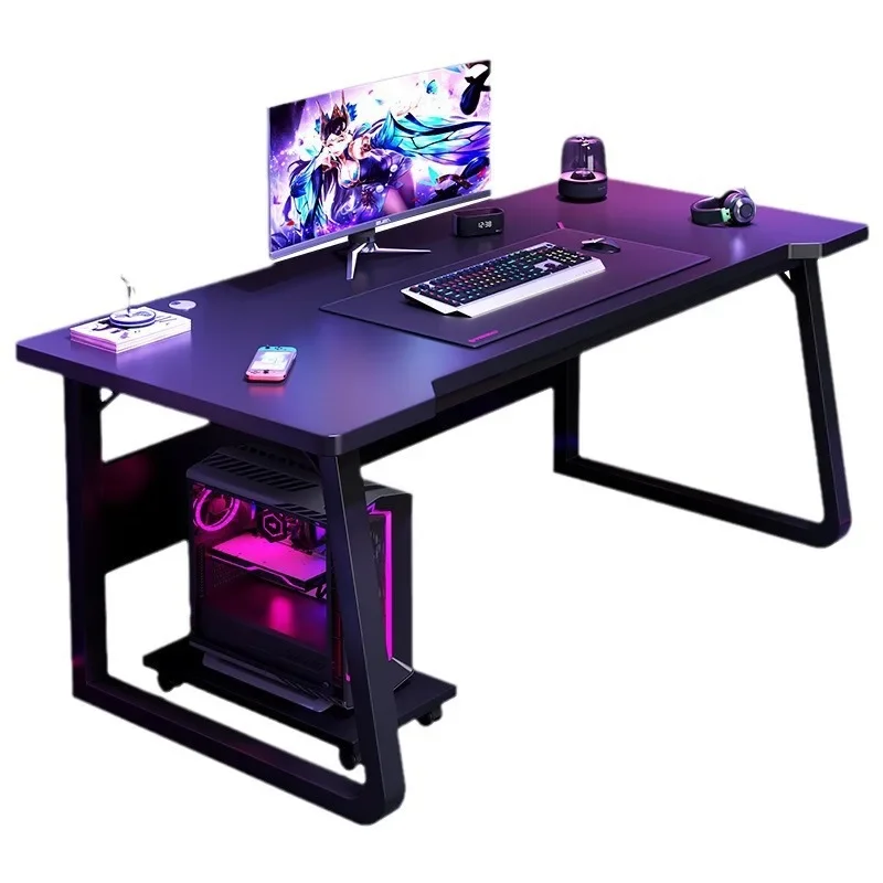 Nordic wide modern simple e-sports computer desk, live personalized home desk
