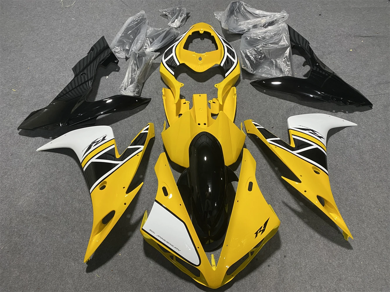 for Yamaha YZF R1 2004 2005 2006 Motorcycle Bodywork Set Injection ABS Plastics Full Fairings Kit Mold Replacement Accessories