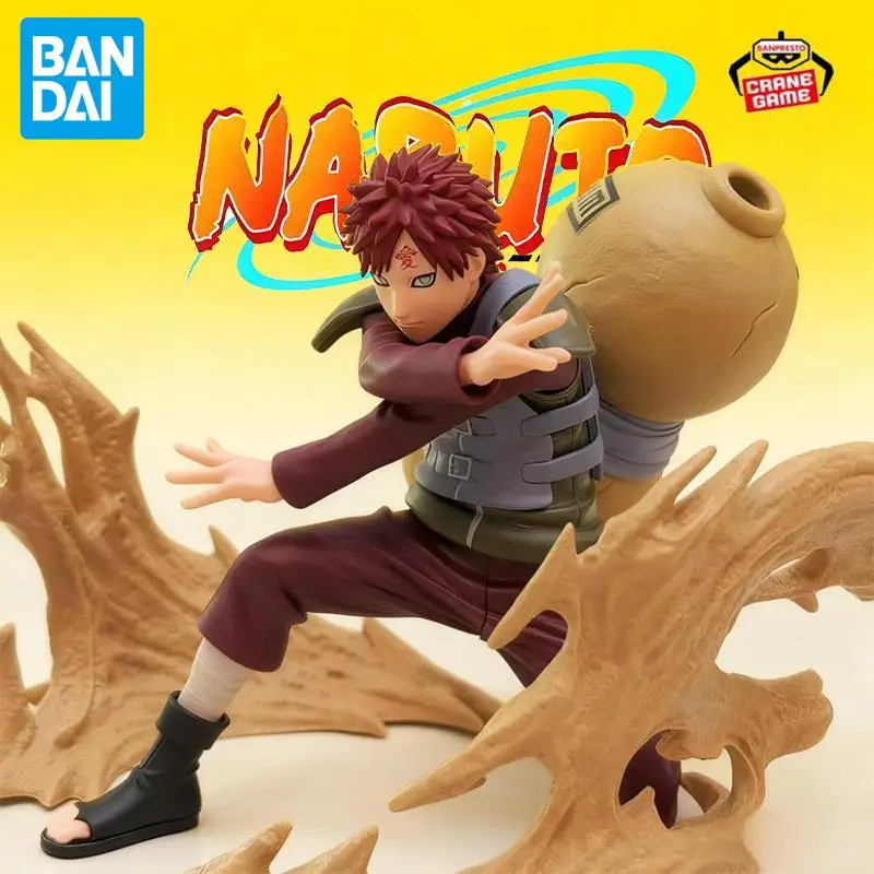 In Voorraad Bandai Originele Naruto Gaara Shukaku Anime Figuren Action Model Cartoon Poppen Desktop Speelgoed Pvc Ornamenten Festival Geschenken