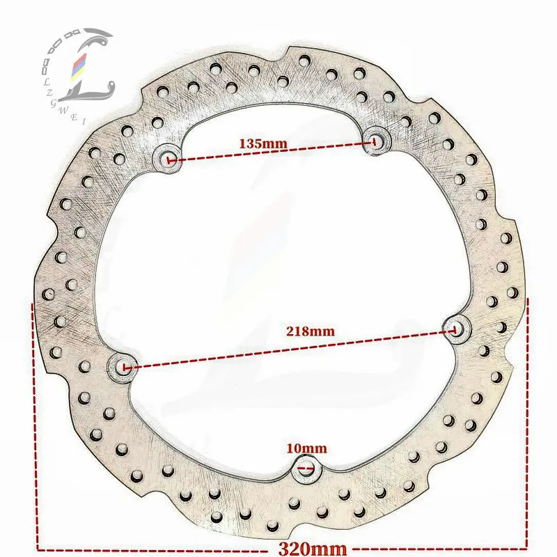 Motorcycle ABS Plate Front Brake Disks For HONDA NC750 NC700 CTX700/S/X/D/N NC 700 750 Integra Brake Discs Rotor Accessories