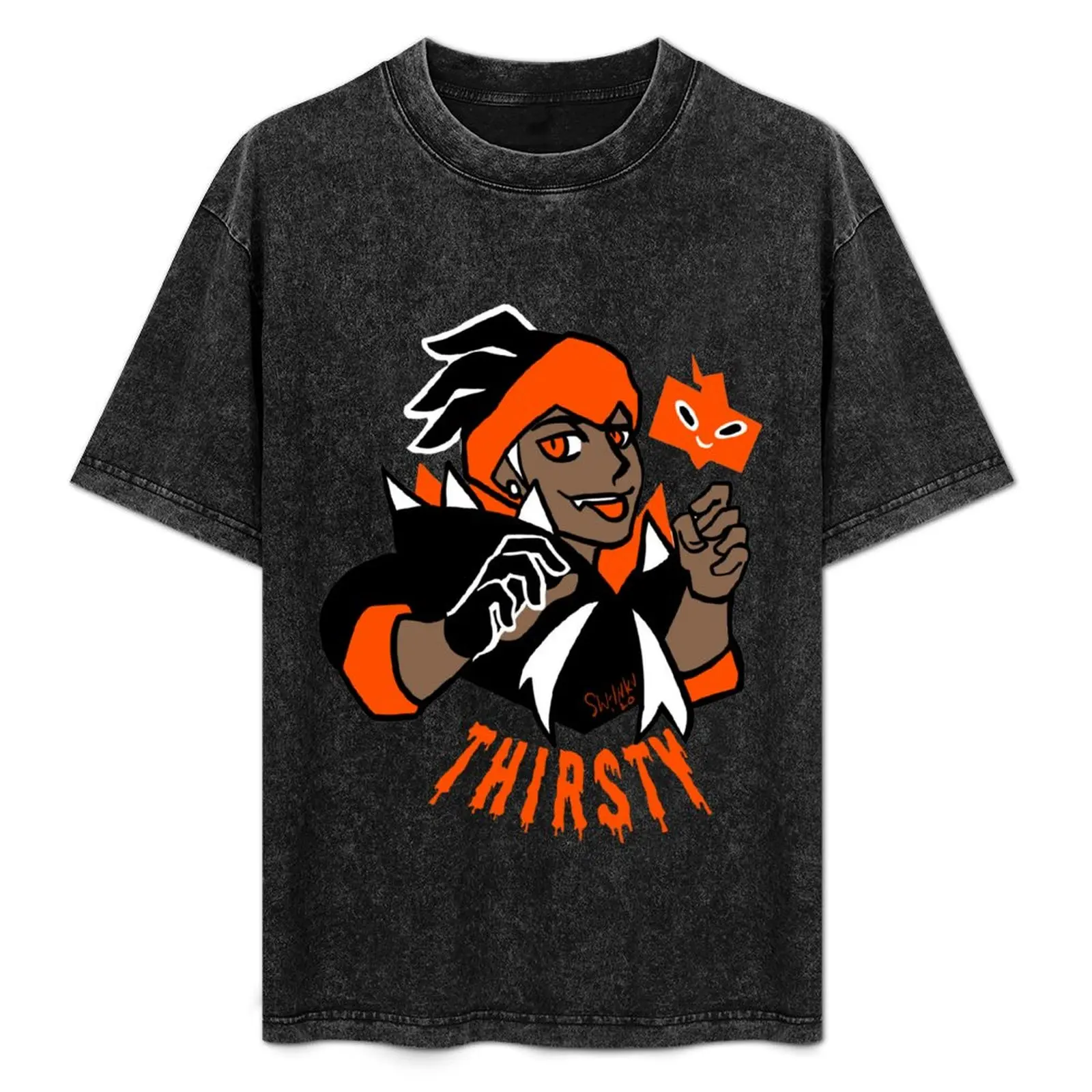 

Raihan Thirsty T-Shirt Casual Everyday Short Sleeve T-Shirt