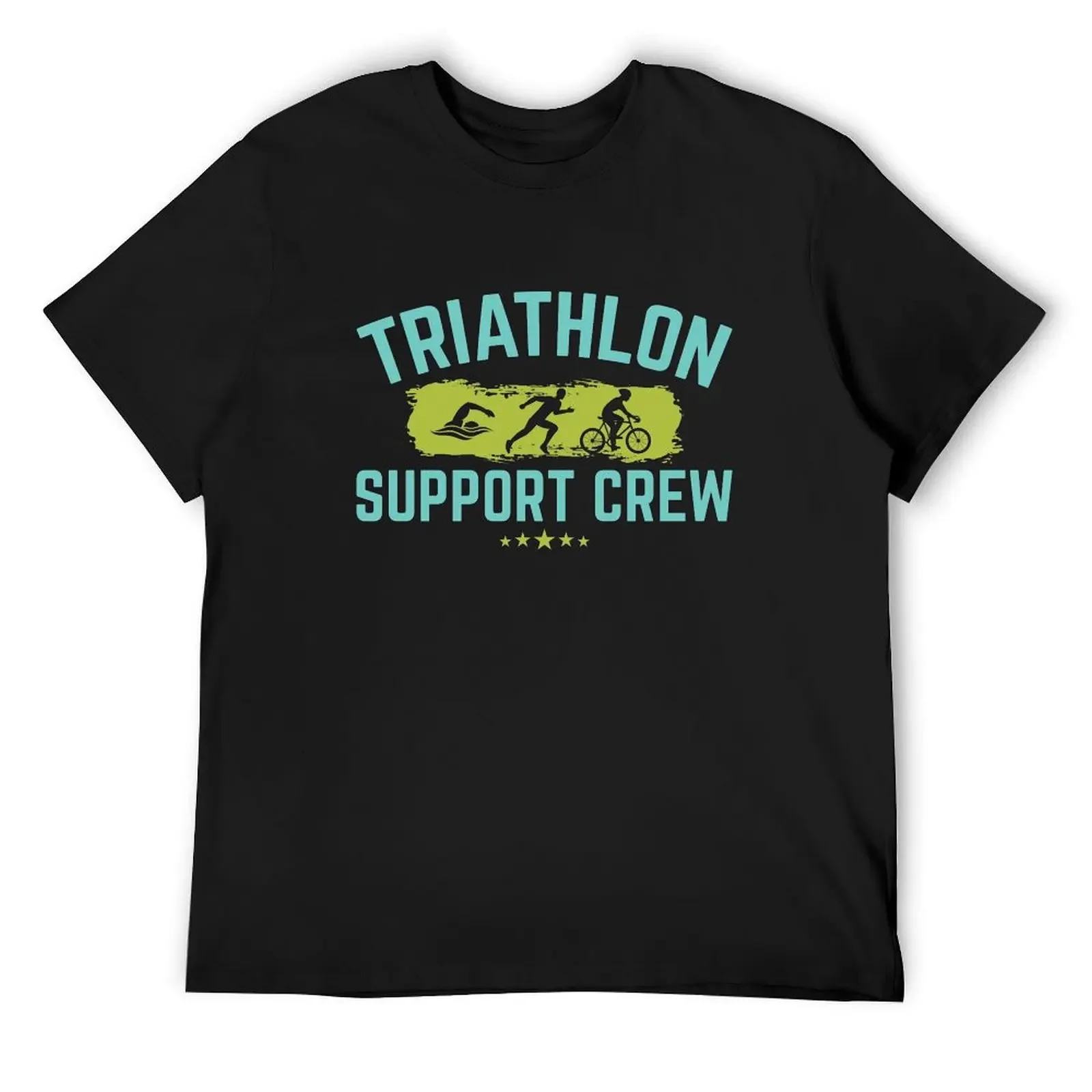 

Triathlon Support Crew T-Shirt blacks graphic t shirts aesthetic clothes sweat shirts, men