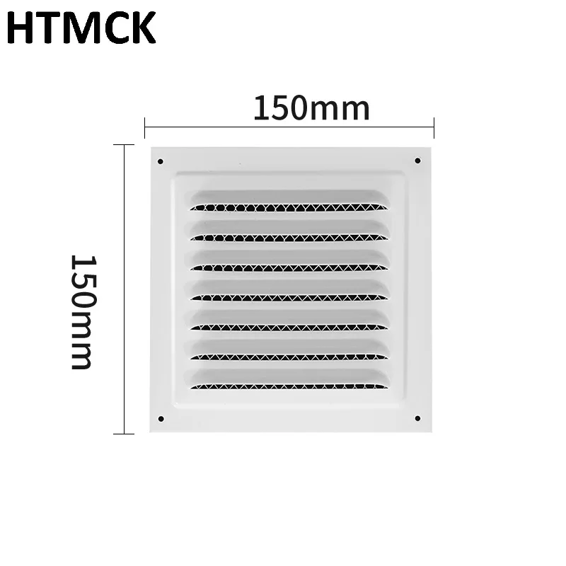 HTMCK Air Vent Grille Air System Net Cover Screen Exhaust Outlet Window Square Vent Heating Cooling Vents Plate