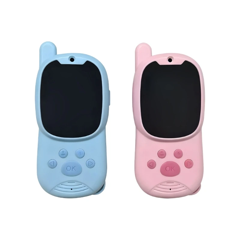 

720P Video Intercomsystem For Kids Permanent Plastic Building Simple Regulates Music Player 15UB