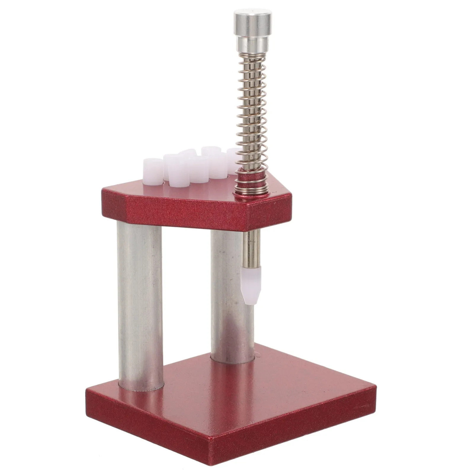 

Watch Needle Press Tool With Replacement Plastic Heads For Single Needle Pointer Adjustment Professional Watch Repair