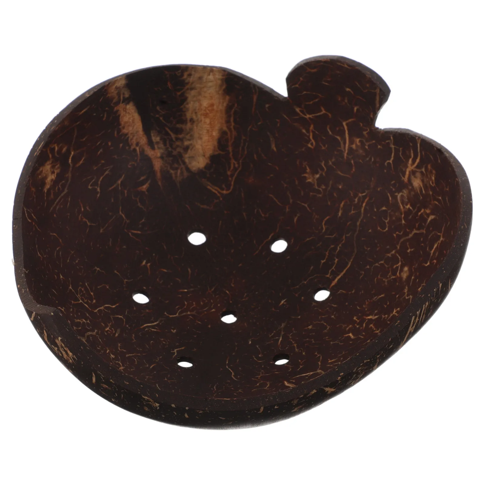 

Coconut Shell Bowl Natural Fruit Plate For Candy Dessert Jewelry Storage Beach Snack Container Kitchen Serving Dish