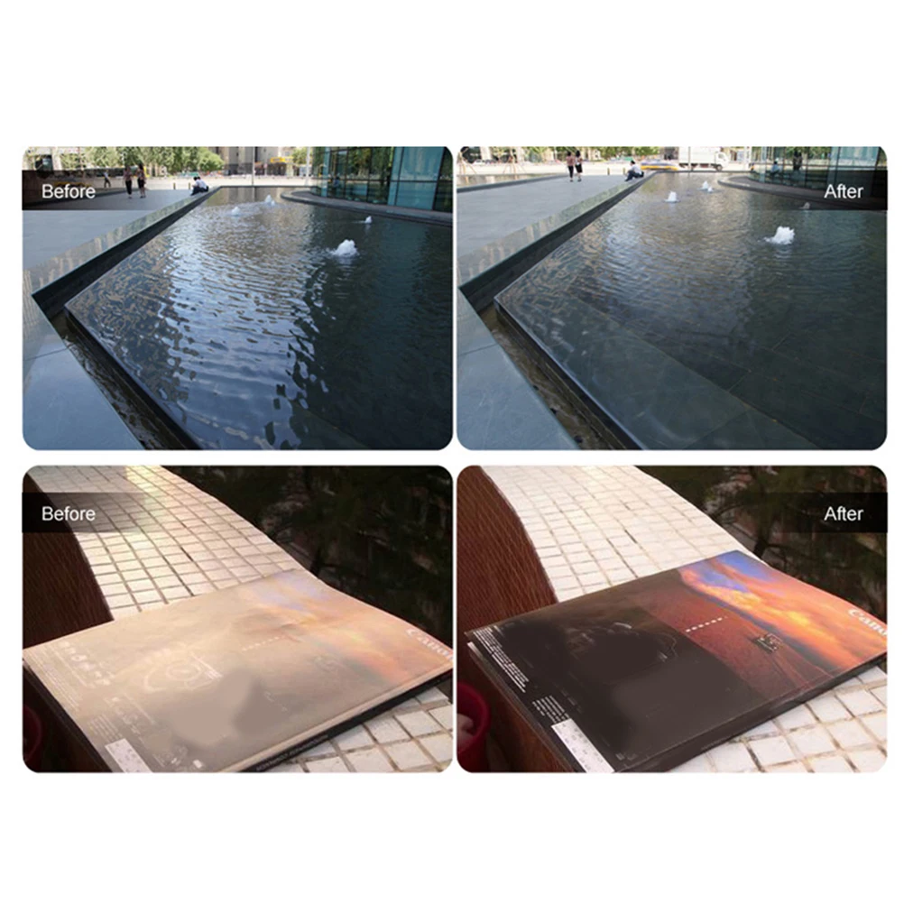 

CPL 58mm Polarizer Filter for Camera Lens Ultra Thin Frame 99.9% Polarization Reduces Glare Outdoor Photography Essential