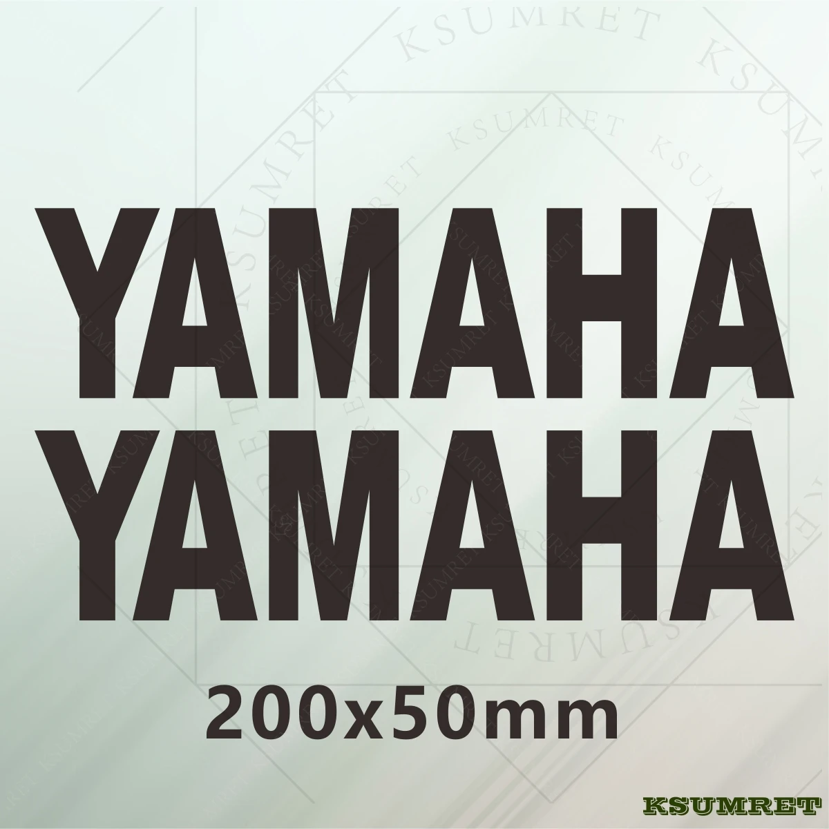 لياماها ملصق دراجة نارية ملصق الشارات #5