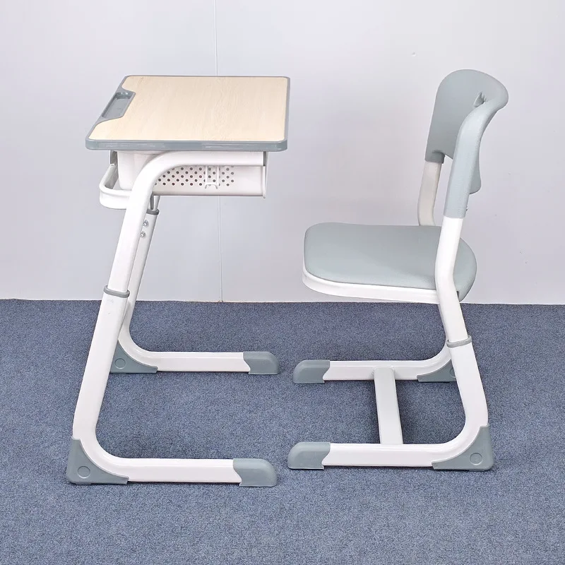 مجموعة كراسي مكتب الطالب الحديثة أثاث مدرسي بإطار فولاذي بلاستيكي للمدارس الابتدائية والثانوية للاستخدام في الدراسة/الفصول الدراسية #1