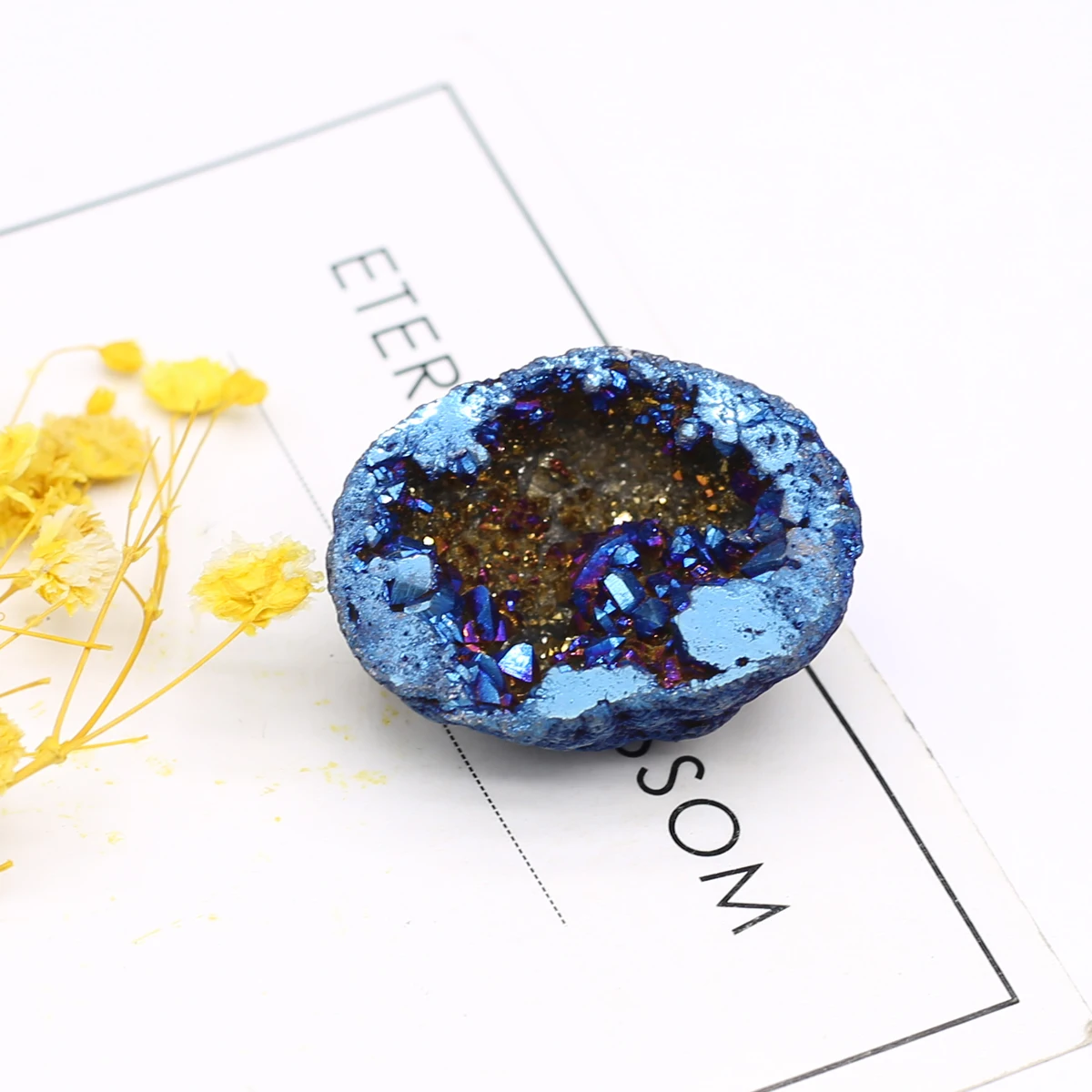 30-35mm Irregular Ornament Natural Agate Buds Cornucopia Energy Gem Mineral Specimen DIY Jewelry Home Decor Charm Gift Party 1PC