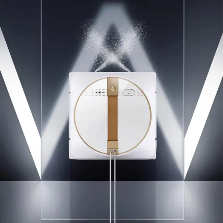 For Automatic Double Sided Cordless Electric Wifi Cleaners Robot Vacuum Window Cleaner With App Remote Control