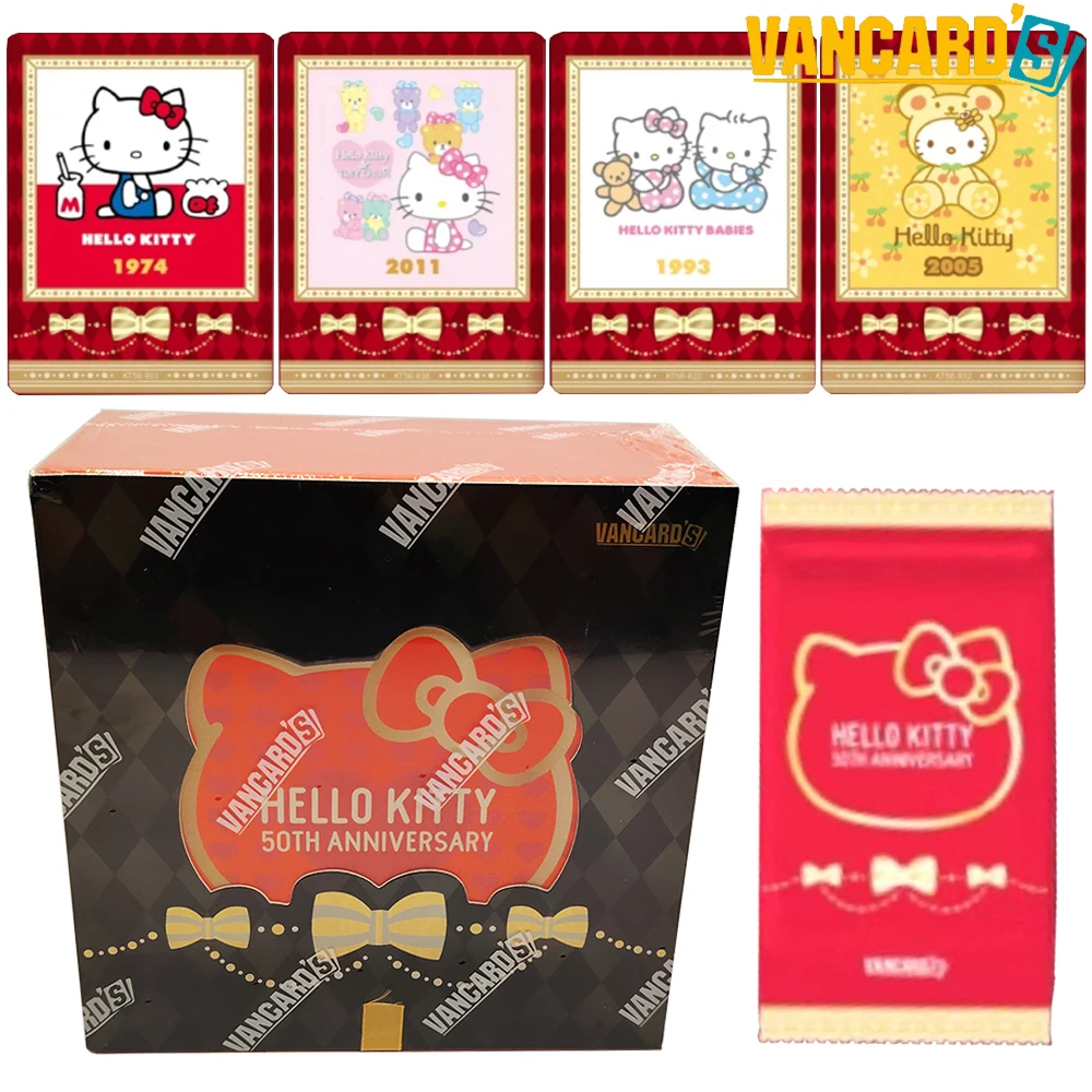 

VANCARD'S Soul Genuine Hello Kitty Collection Card Sweet and Cute Cartoon Star Creative Card Fans' Favorite Holiday Gift Players