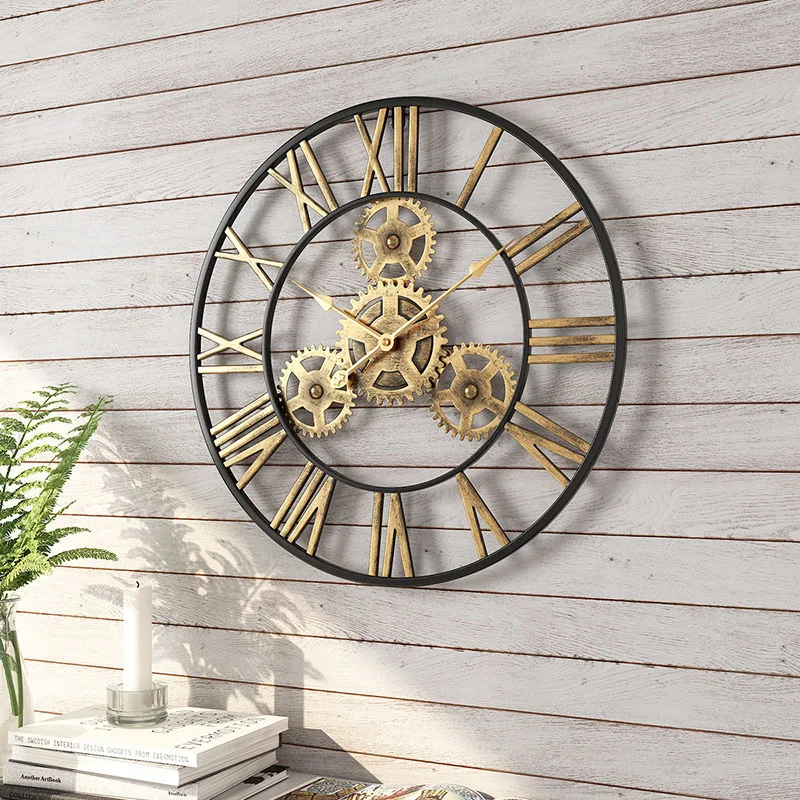 Metal Wall Art Simple Clock Wall Minimalist Design Silent Creative Round Aesthetic Wall Watch Interior Fashion Saat Home Decor