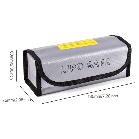 Lipo Guard Огнеупорная сумка для аккумуляторов дронов — изображение товара