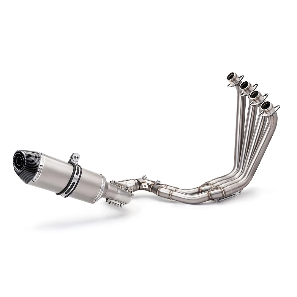 

STLF Motorcycle Exhaust System Front Link Pipe Slip on 51mm Muffler for CB650F CB650R CBR650 CBR650F 2014 - 2025