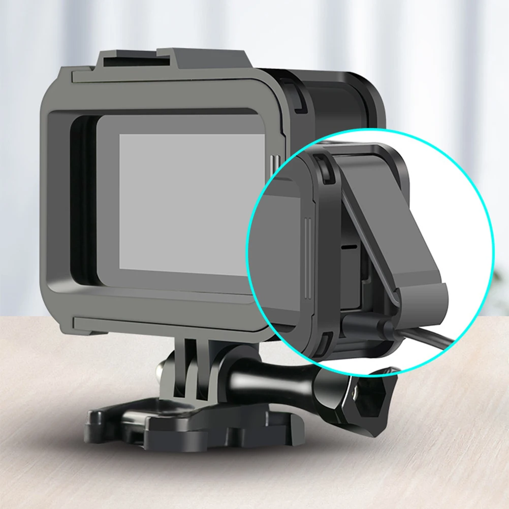 حافظة حماية متوافقة مع إطار فتح جانبي أسود مقاوم للصدمات ومقاوم للاهتراء مع حذاء بارد للعمل #1