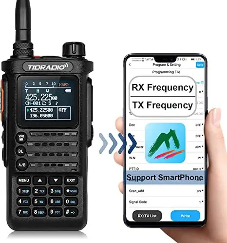 

Parts for GMRS wireless high-power walkie-talkies