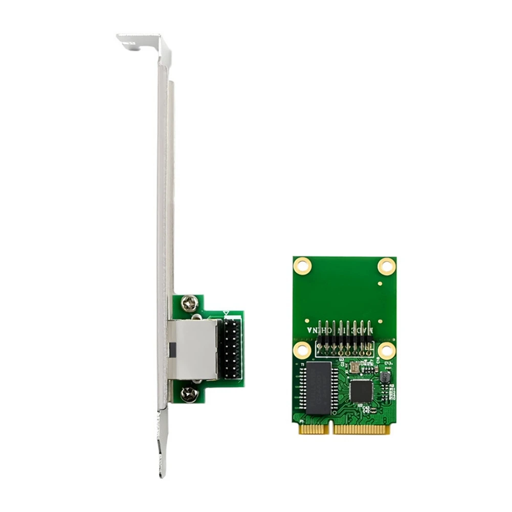 computer Mini PCIE RTL8111F Gigabit Network Card Mini PCI-E to RJ45 Industrial Gigabit Network Card Ethernet LAN Controller