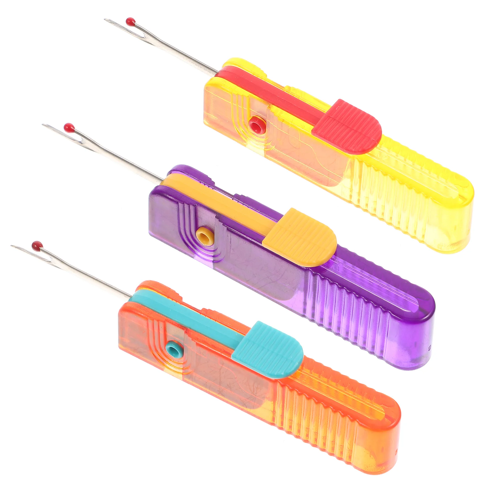 3 Pcs Sewing Machines Kit Seam Ripper Handy Repair Stitch Unpicker Embroidery Tools Clothes Remover