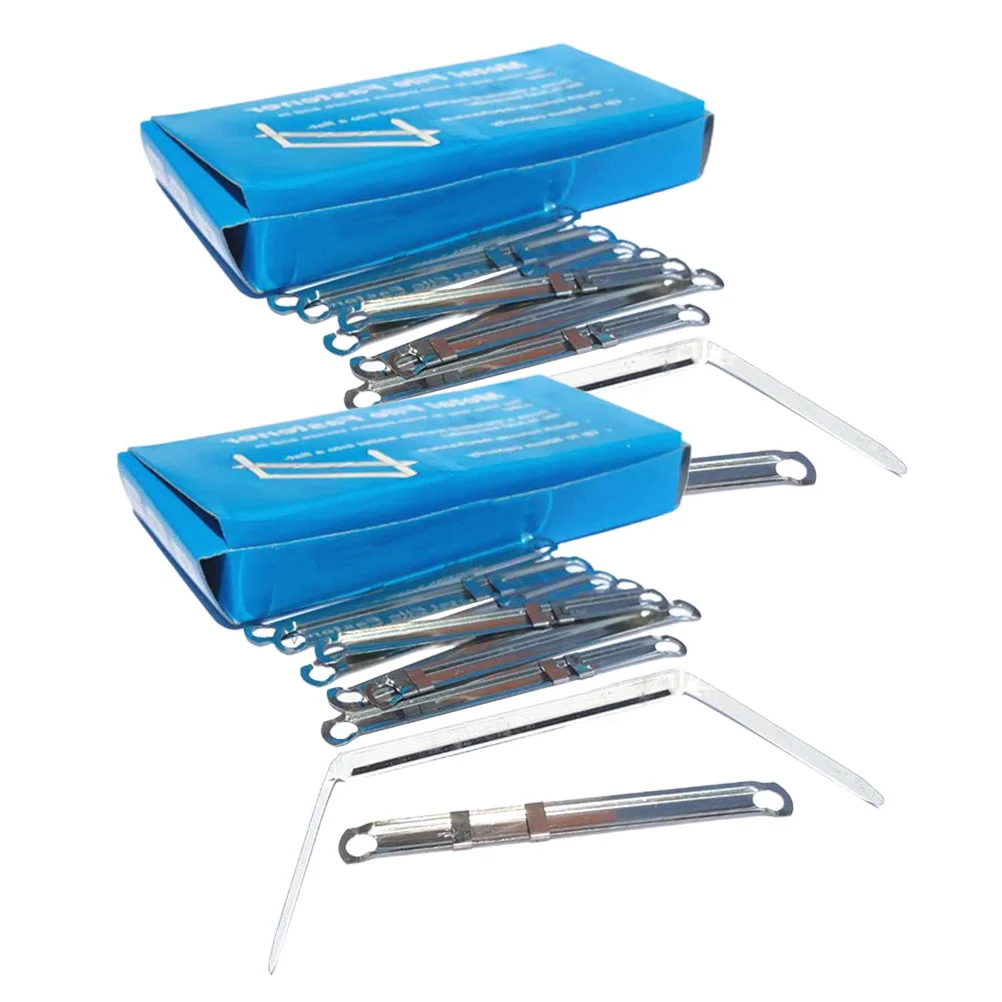 Metalbindingclipbindingringbindingstrip Practical Clips Bookbinding Stationery Supplies Paper Fasteners