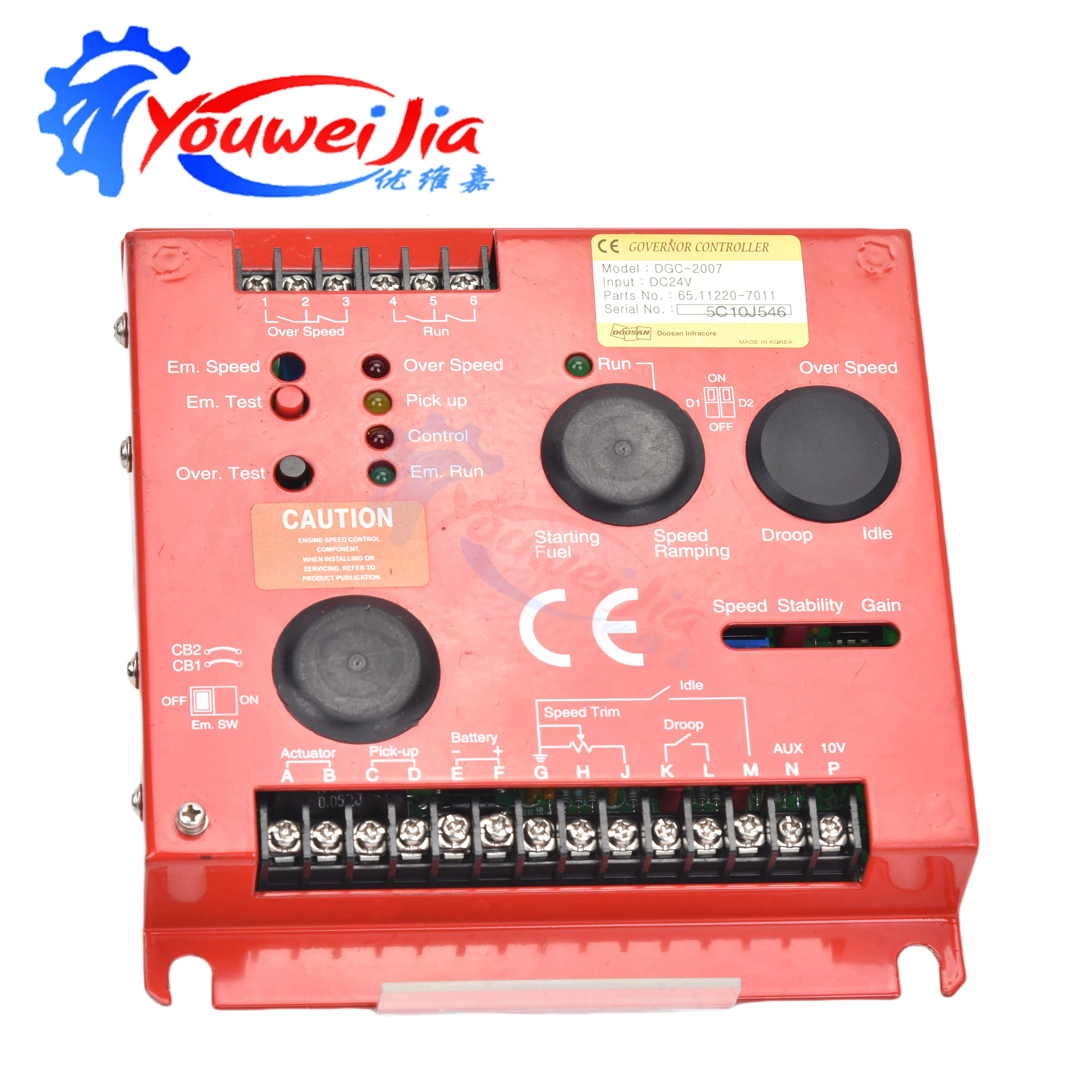 DGC2007 ESC Board Generator Speed Controller - DGC-2007 Dgc2013 for Optimal Generator Performance