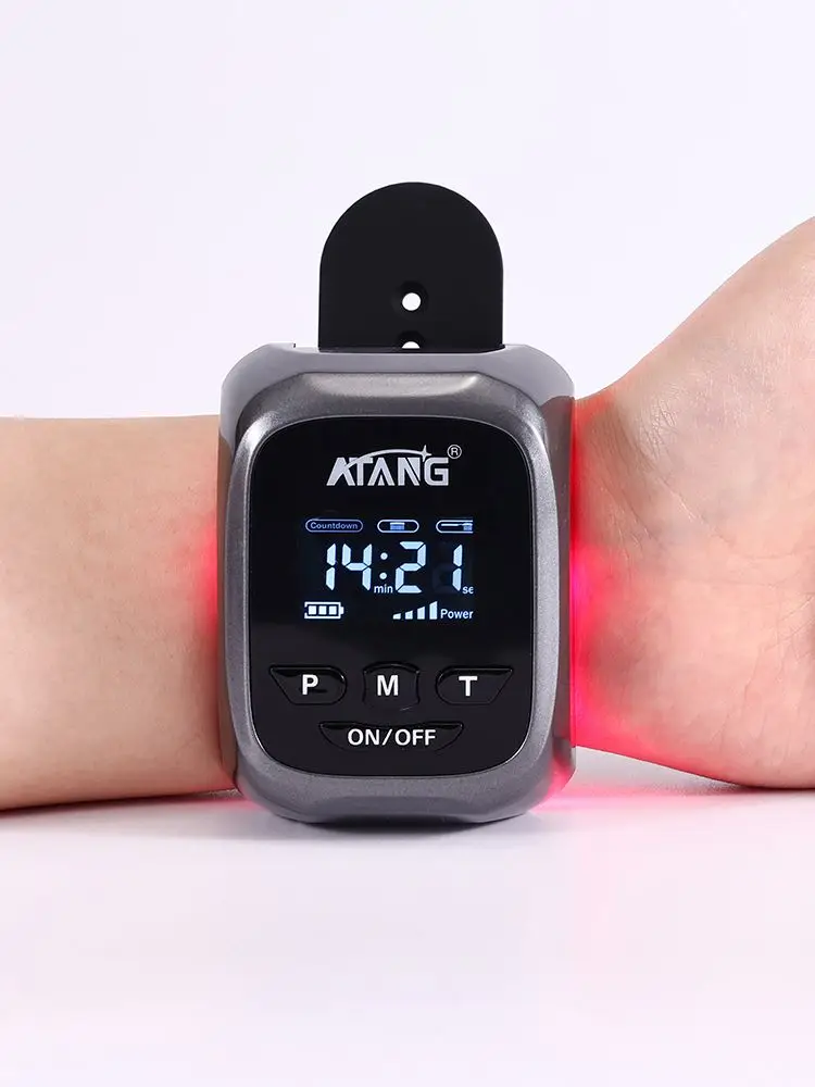 Bio Laser Therapy Semiconductor Laser Therapeutic Nasal Red Light Therapy Watch High Blood Pressure Treatment